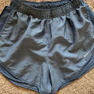 Nike medium blue grey shorts dri fit
